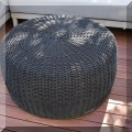 L02. Ventana all weather wicker round coffee table. 